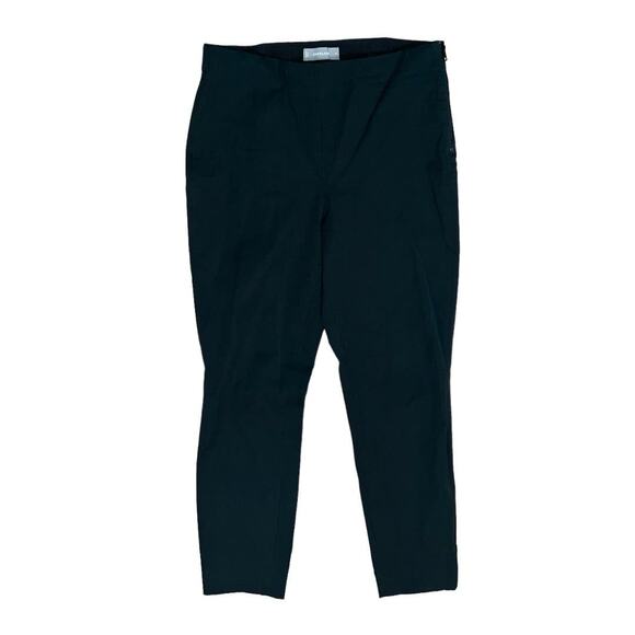 Everlane Pants - NWOT Everlane Side Zip Stretch Cotton Work Pant Dark Forest Green Ankle 10